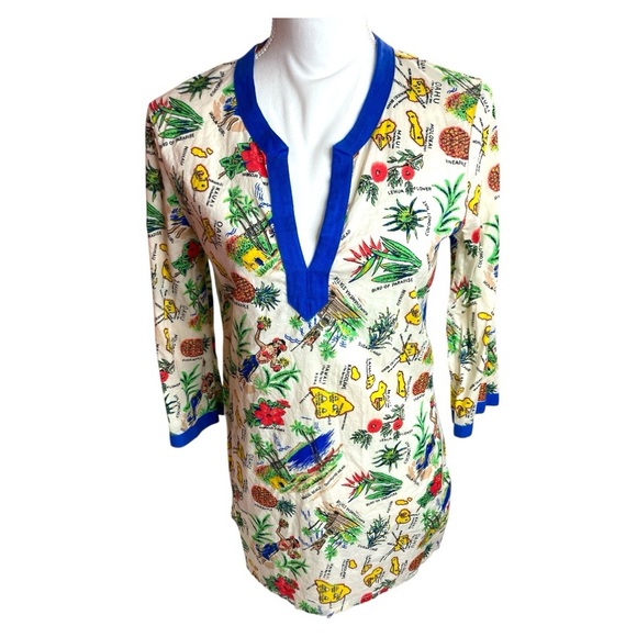 J. Crew Hawaii Tunic - Picture 1 of 10